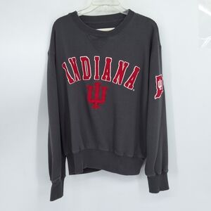 Indiana University Gray Sweatshirt Size Medium